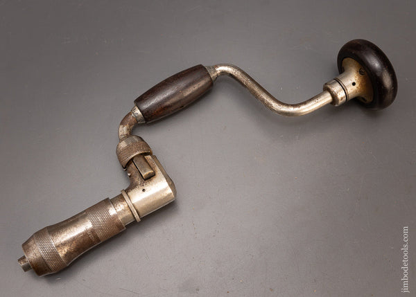 6 Inch Rosewood Handled MILLERS FALLS No. 34 Bit Brace - 116790