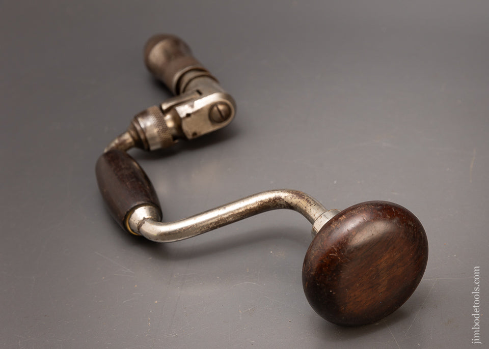 6 Inch Rosewood Handled MILLERS FALLS No. 34 Bit Brace - 116790
