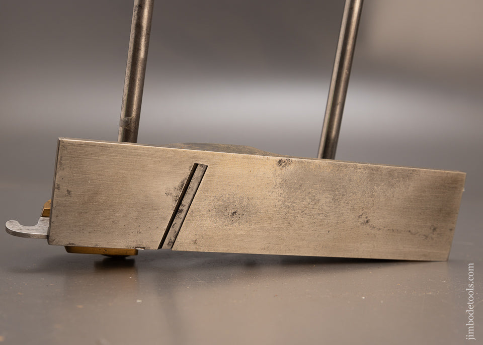 Fantastic Ornate STANLEY MILLERS PATENT Gunmetal No. 42 Plow & Filletster Plane - 116814 - AS OF JUNE 26