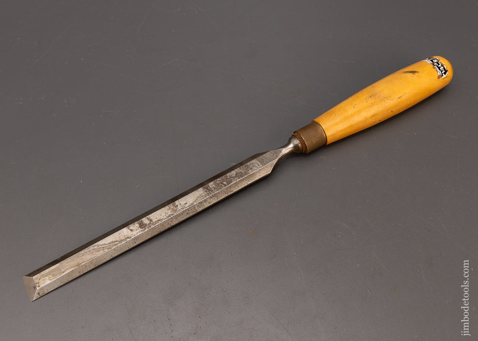 English Long, Thin Paring Chisel with Boxwood Handle 3/4 Inch SORBY - 116823