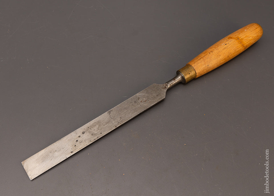 1 Inch English Long, Thin Paring Chisel with Boxwood Handle MAPLES - 116825