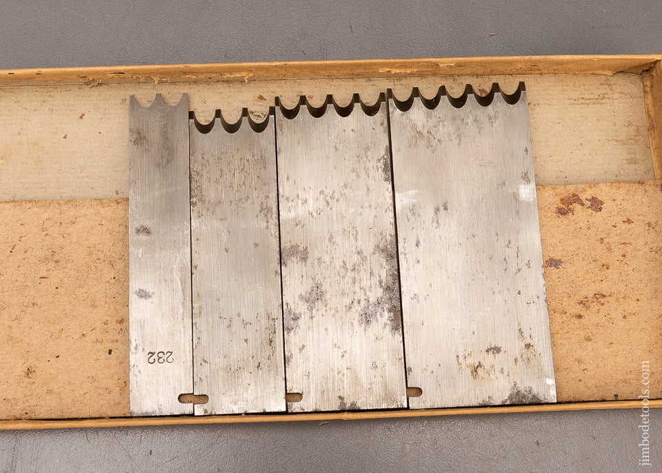 Rare 100% Complete Set of “SPECIAL” Cutters for STANLEY No. 45 Combination Plane - 116840 - AS OF JULY 1