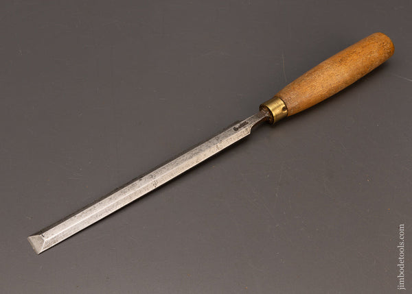 Fine I. SORBY 5/8 x 13 Inch Long, Thin Paring Chisel with Beech Handle - 116846