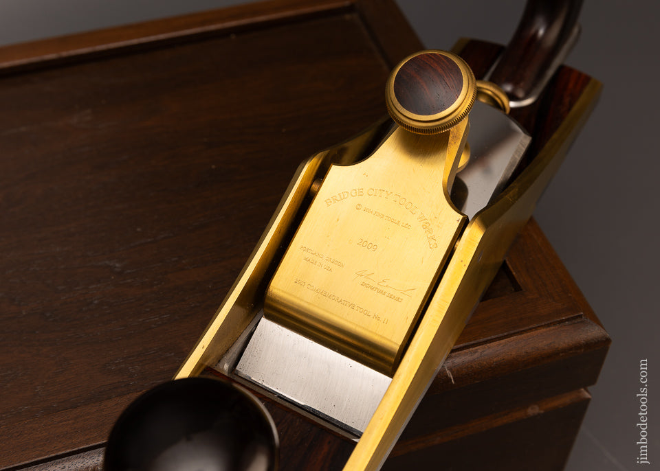 Mint BRIDGE CITY TOOL WORKS 2003 CT-11 Low Angle Smoothing Plane 12 Degrees in Original Box - 116853 - AS OF JULY 8