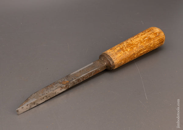 Massive 9/16 x 14 1/4 Inch NURSE & CO. Pig Sticker Mortise Chisel - 116858