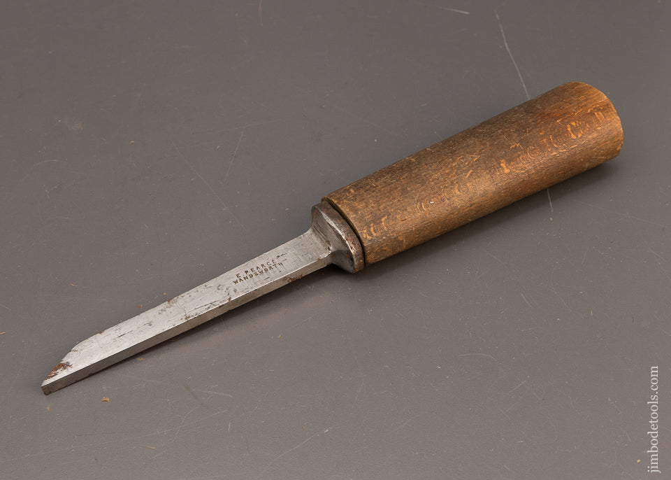Fine E. PIERCE WANDSWORTH 1/4 x 11 Inch Pig Sticker Mortise Chisel - 116861