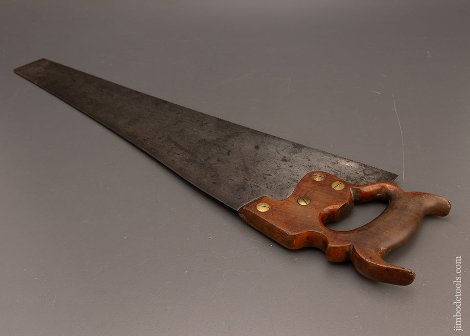 22 Inch DISSTON D-8 Tool Cabinet Hand Saw - 116863