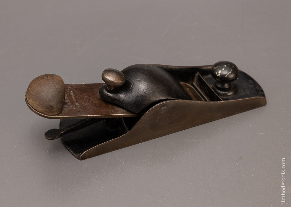 Extra Fine METALLIC PLANE CO. AUBURN, N.Y. Tail Handle Block Plane with Adjustable Mouth - 116868