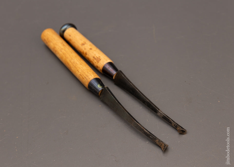 Fine Pair of Japanese Lock Mortise Chisels 3/16” & 7/32”. 116870