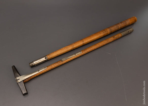 Signed 36 inch A. ROBERTSON Patent November 2, 1886 Bill Poster's Hammer - 116895