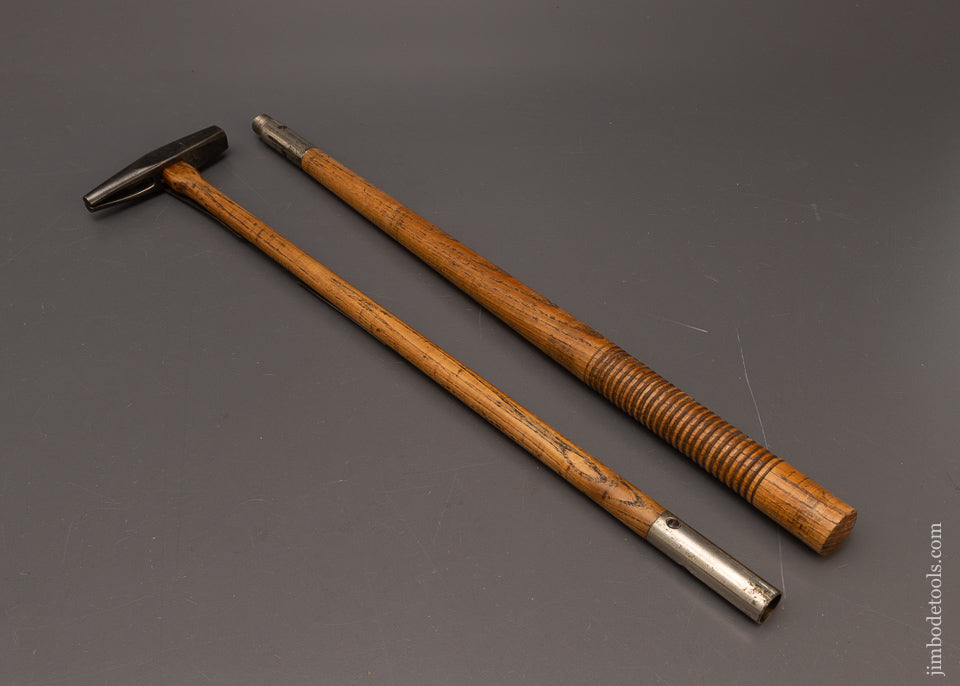 Signed-36-inch-A.-ROBERTSON-Patent-November-2,-1886-Bill-Poster’s-Hammer-116895