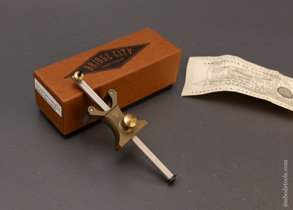 BRIDGE CITY TOOL WORKS Mint in Box MG-4 Marking Gauge - 116928