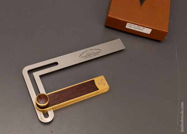BRIDGE CITY TOOL WORKS Mint in Box TB-4 JW Complementary Angle Bevel - 116939