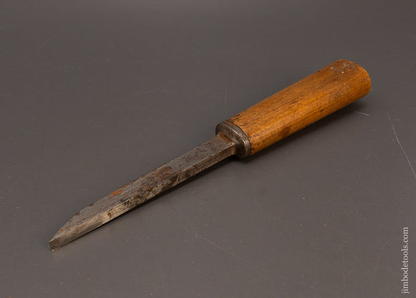 Extra-Fine-MOULSON-BROS.-3/8-x-12-Inch-Pig-Sticker-Mortise-Chisel-116947