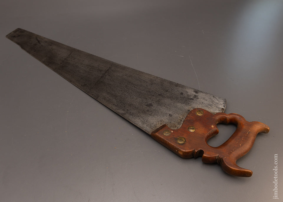 Good-User-DISSTON-No.-12-London-Spring-Hand-Saw-Straight-&-Sharp-116949