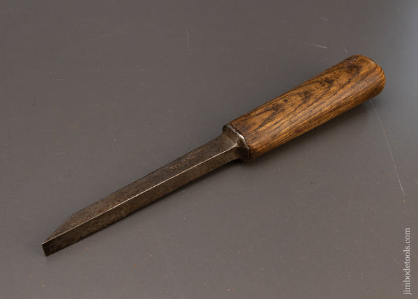 18th Century Pig Sticker Mortise Chisel by MOTTRAM 1/2 x 11 1/4 Inches - 16951