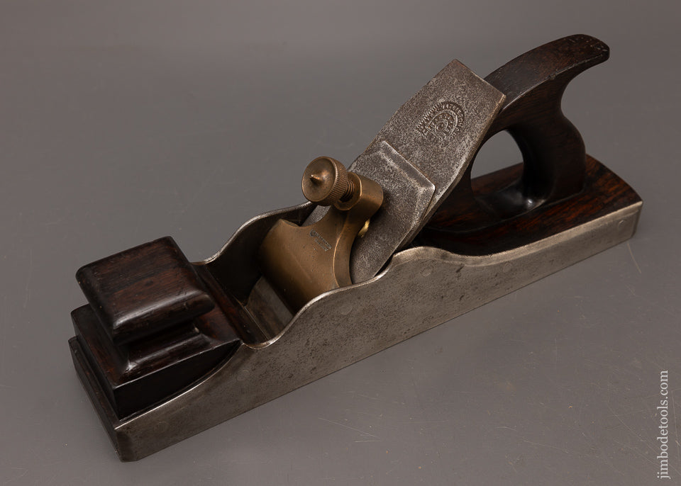 Wonderful MATHIESON Dovetailed Rosewood Infill Bench Plane - 116952