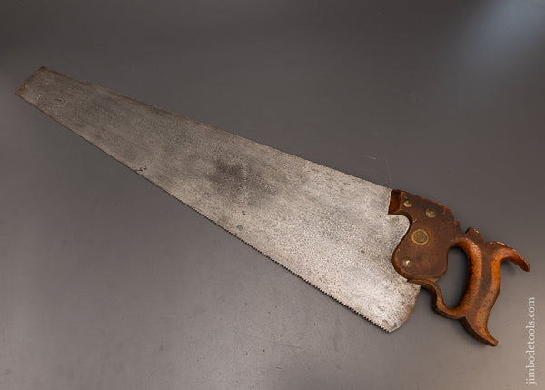 Massive 28 Inch RICHARDSON No. 7 Hand Saw - 116962