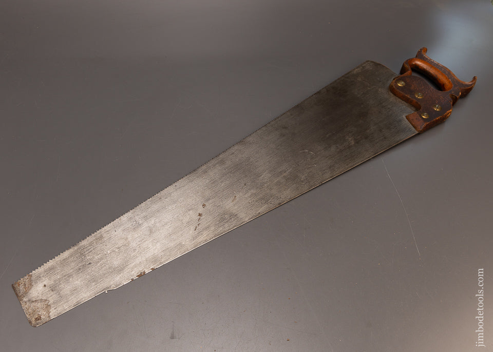 Massive 28 Inch RICHARDSON No. 7 Hand Saw - 116962