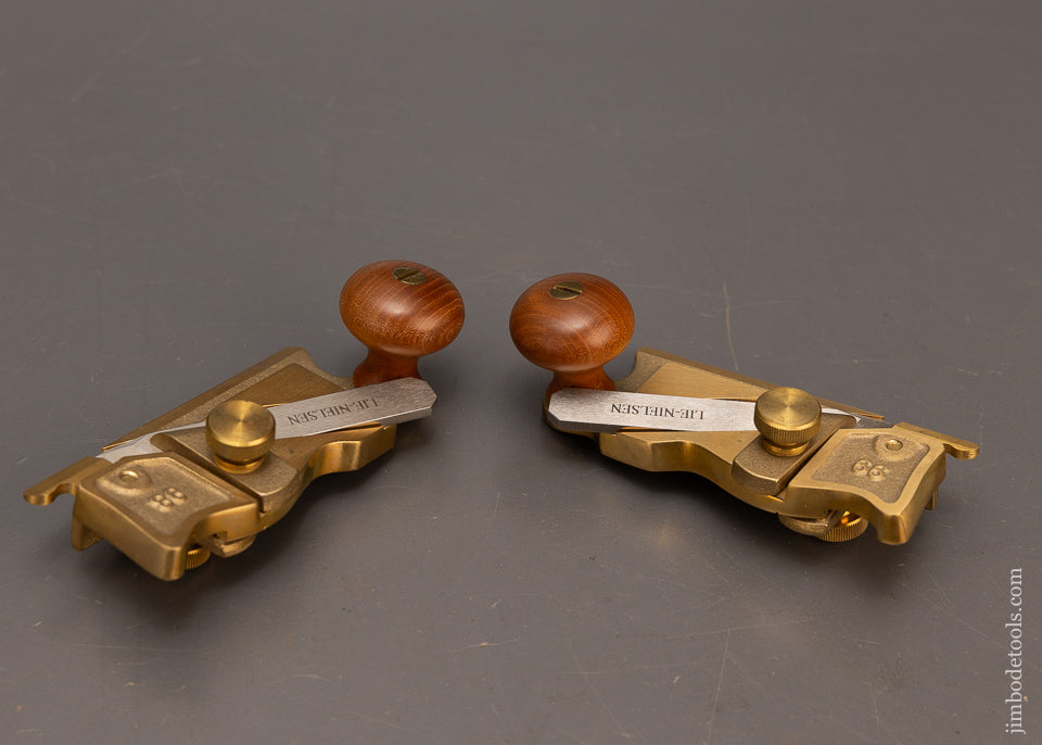 Discontinued LIE NIELSEN No. 98 & 99 Side Rabbet Planes Mint Unused - 116965