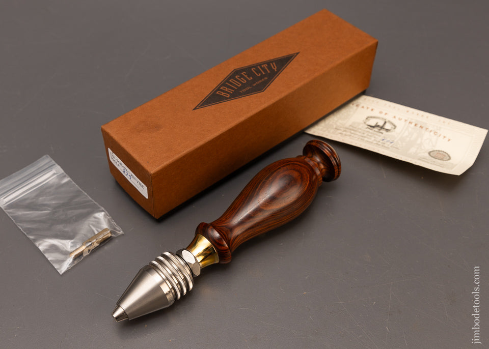 BRIDGE CITY TOOL WORKS Mint in Box PV-1 Pin Vise - 116973