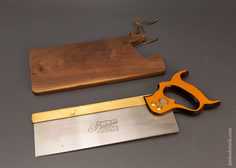 Near-Mint-E.T.-ROBERTS-&-LEE-PARKSTONE-Brass-Back-Saw-Tenon-Saw-116981
