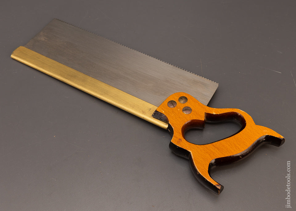 Near-Mint-E.T.-ROBERTS-&-LEE-PARKSTONE-Brass-Back-Saw-Tenon-Saw-116981