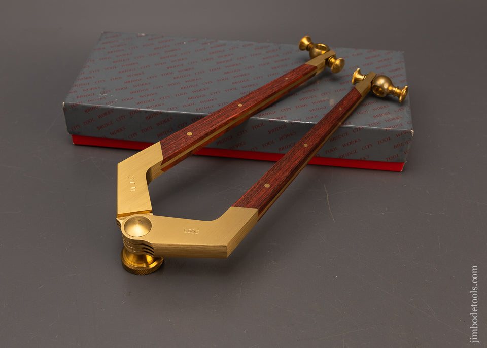 BRIDGE-CITY-TOOL-WORKS-DC-4-Dividing-Caliper-Mint-in-Box-117001