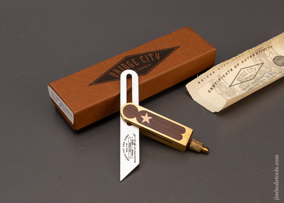 BRIDGE-CITY-TOOL-WORKS-TB-5-T-Bevel-Mint-in-Box-117002