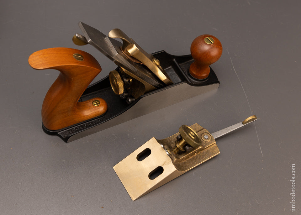 LIE-NIELSEN-Iron-Bench-Plane-with-Frog-Near-Mint-in-Boxes-117003