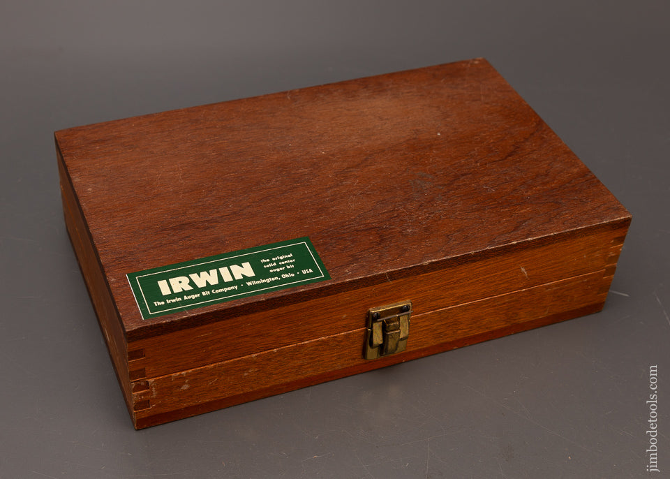Complete-Set-of-IRWIN-Auger-Bits-in-Original-Box-117004