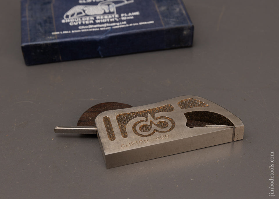 Mint in Box CLIFTON No. 400 Bullnose Shoulder Plane - 117011