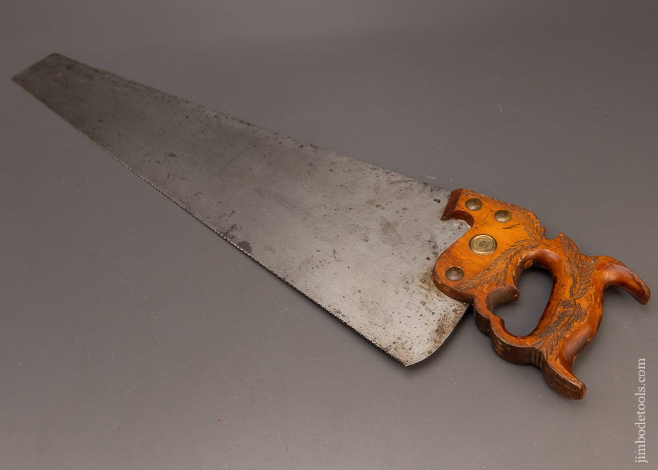 Phenomenal-DISSTON-No.-12-London-Spring-Full-Plate-Hand-Saw-117024