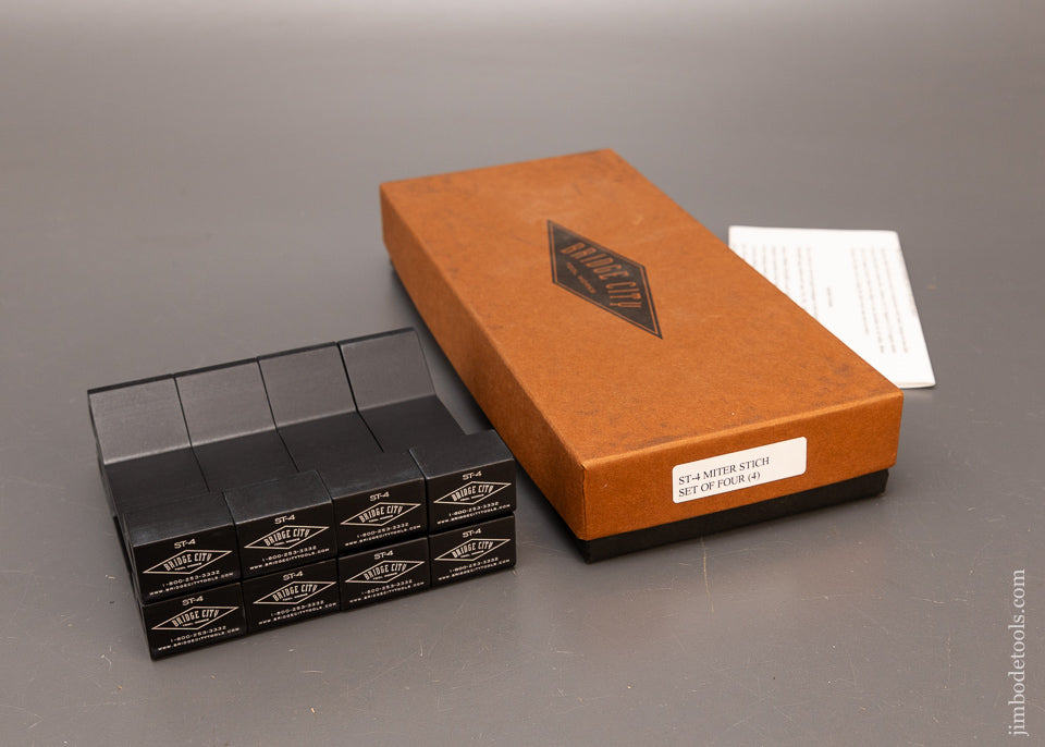 BRIDGE-CITY-TOOL-WORKS-ST-4-Miter-Stitch-Set-of-4-Mint-in-Box-117026