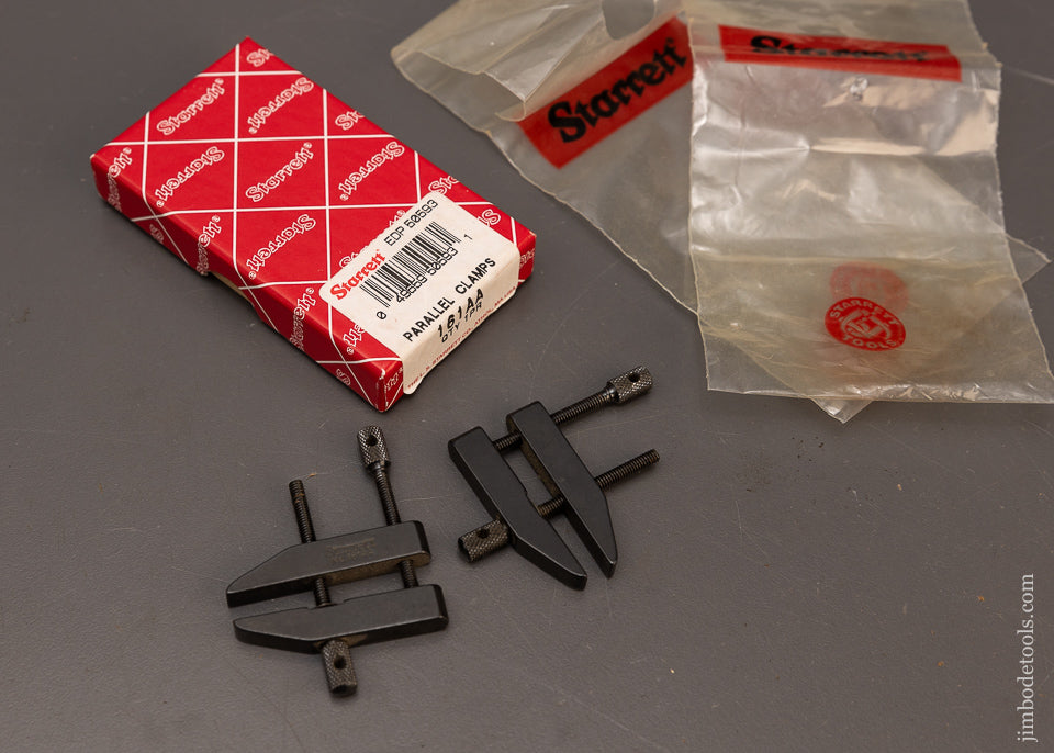 STARRETT-Mint-in-Box-Parallel-Clamps-117054