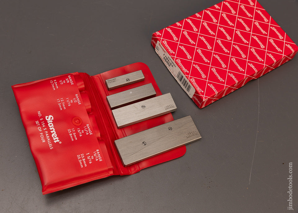 STARRETT-4-Parallels-Mint-in Box-117058