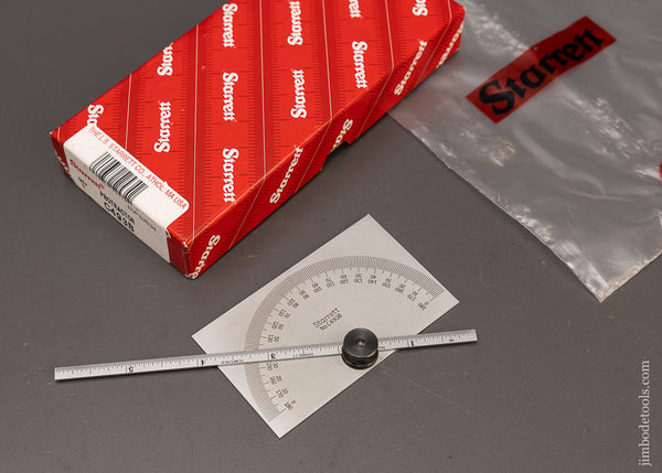 STARRETT-Mint-in-Box-Protractor-117059