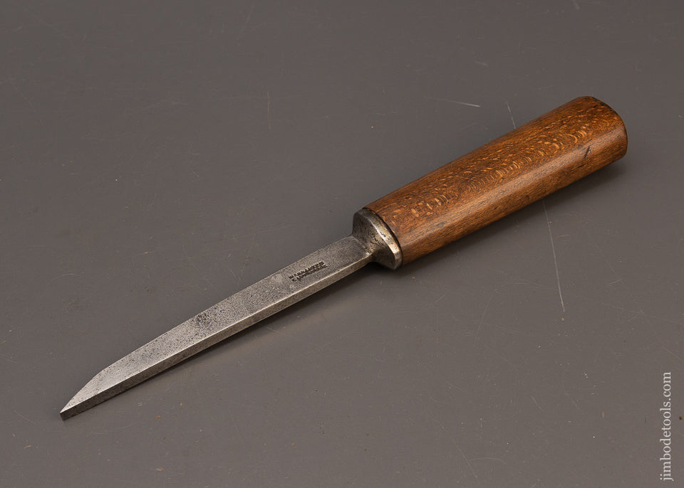 Excellent-J.-JOWETT-SHEFFIELD-1/4-x-12-1/2-Inch-Pig-Sticker-Mortise-Chisel-117066