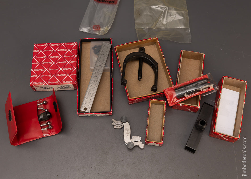 6-STARRETT-Tools-Mint-in-Box-117069