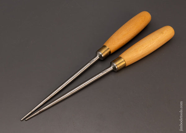 Mint-Pair-of-13-3/4-Inch-RAY-ILES-Draw-Bore-Pins-117086