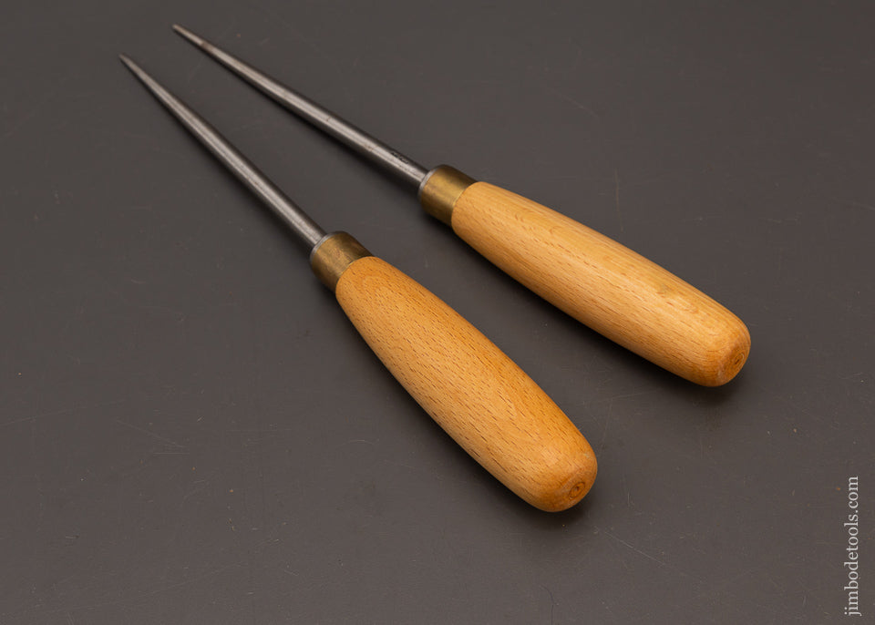 Mint-Pair-of-13-3/4-Inch-RAY-ILES-Draw-Bore-Pins-117086