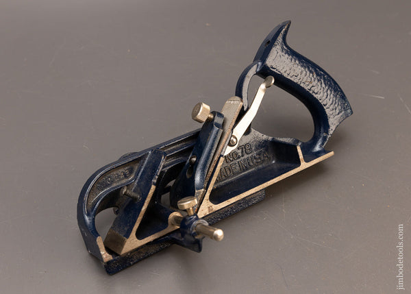 Extra Fine RECORD No. 078 Rabbet & Filletster Plane-117091