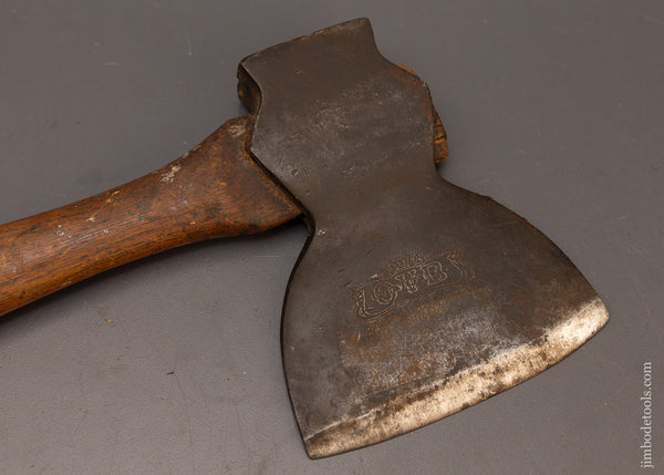 HIBBARD-SPENCER-&-BARTLETT-Embossed-Single-Bevel-Side-Axe-117093