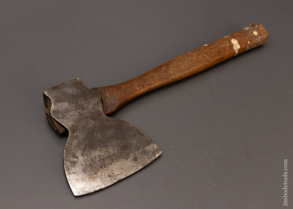 HIBBARD-SPENCER-&-BARTLETT-Embossed-Single-Bevel-Side-Axe-117093