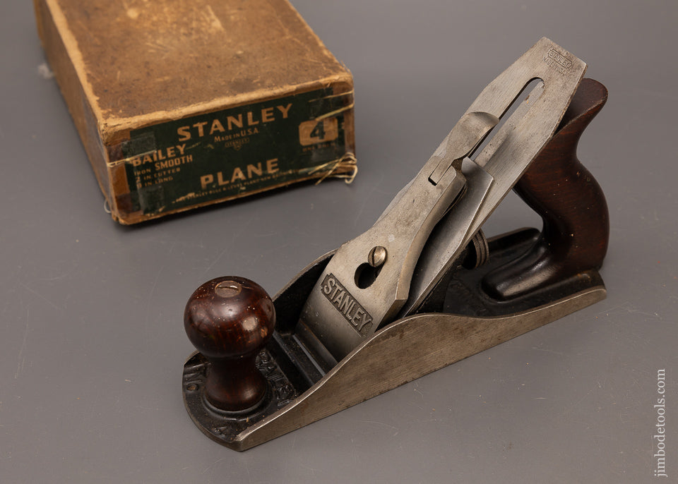 STANLEY-No.-4-Smooth-Plane-in-Original-Box-117147