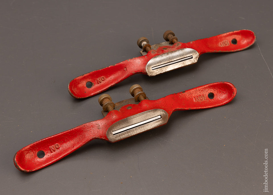 Fine-Pair-of-RECORD-Spoke-Shaves-0151-&-A151,-Flat-&-Round-Bottoms-117169