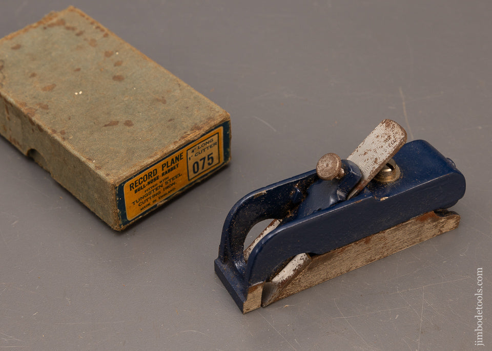 RECORD-No.-075-Rabbet-Plane-in-Original-Box-117173