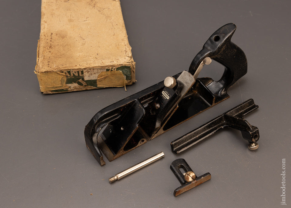 Fine in Original Box STANLEY No. 78 Rabbet & Moving Filletster Plane 100% Complete-117182