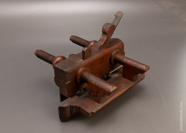 Rare-CHAPIN-&-KENDALL-BALTIMORE-Screw-Arm-Plow-Plane-**-2-STARS-117183