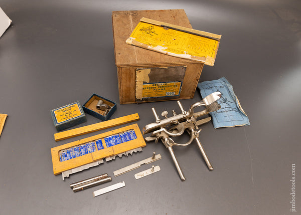 100%-Complete-Near-Mint-RECORD-No.-050-Plow-Plane-117187